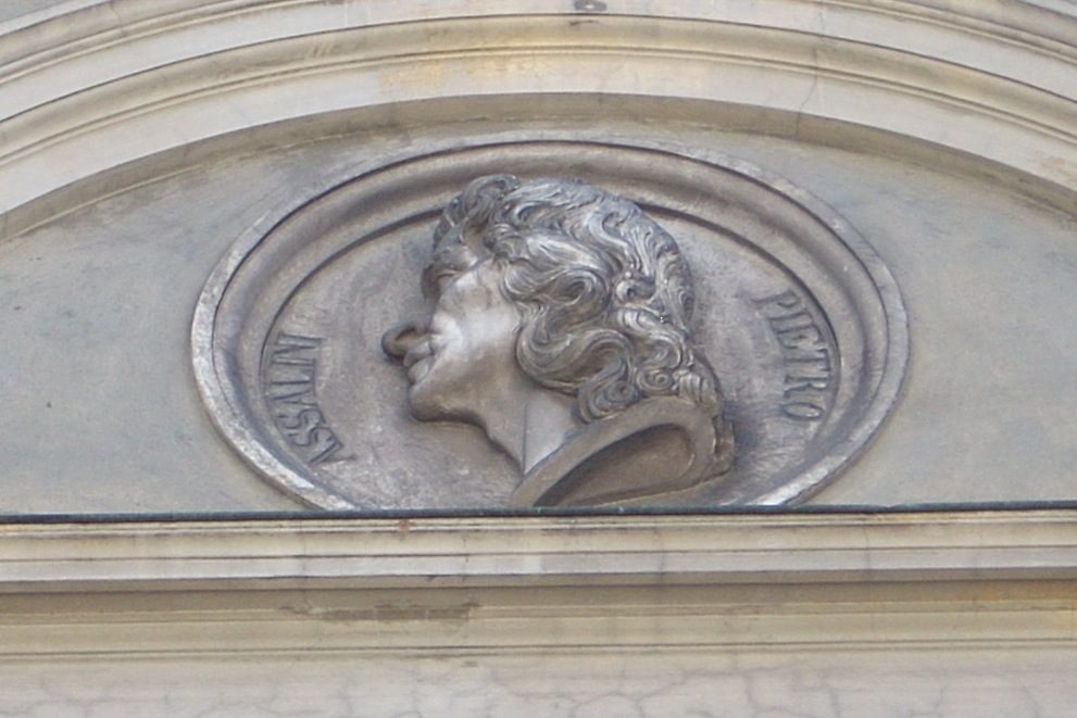 Pietro Assalini's bas-relief, Old Ospedale Maggiore, Vercelli (2).JPG